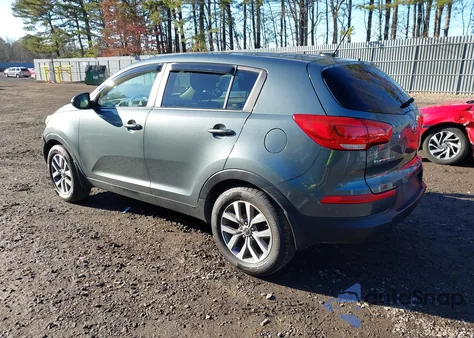 2014 Kia Sportage Lx из США, поврежденный, VIN KNDPB3AC5E7667115